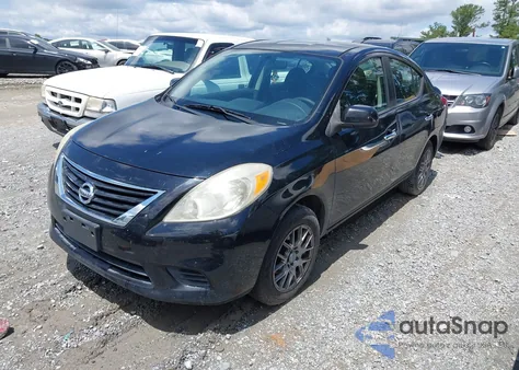 2012 Nissan Versa 1.6 Sv z USA, uszkodzony, nr VIN 3N1CN7AP0CL930493